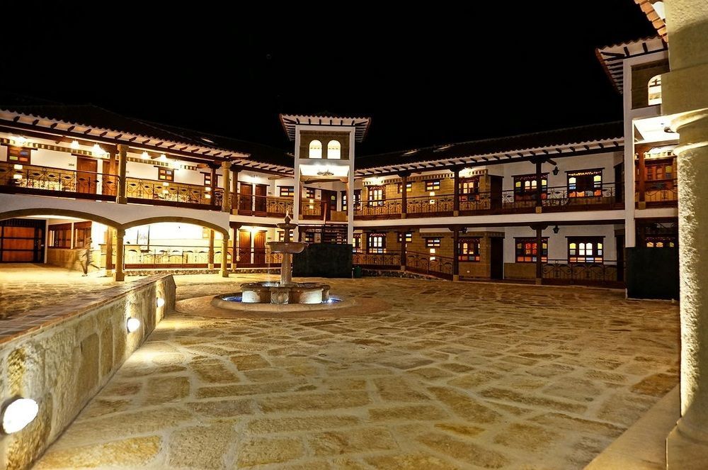 Hotel Campanario De La Villa Вилья-де-Лейва Экстерьер фото