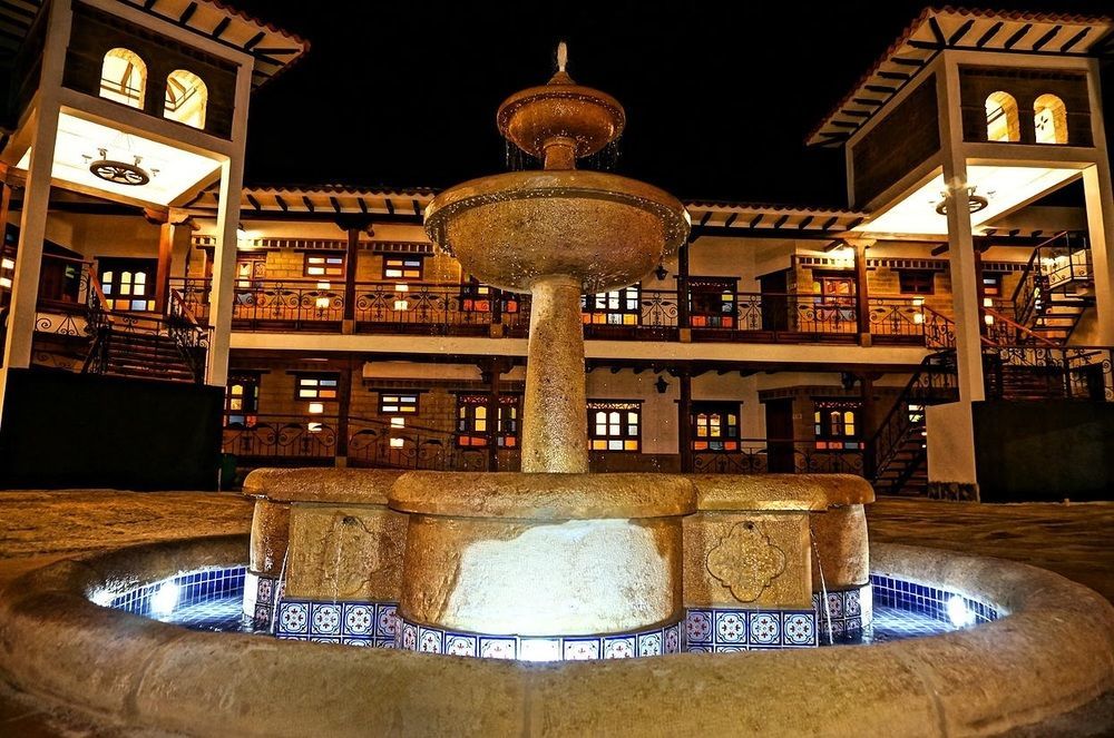Hotel Campanario De La Villa Вилья-де-Лейва Экстерьер фото